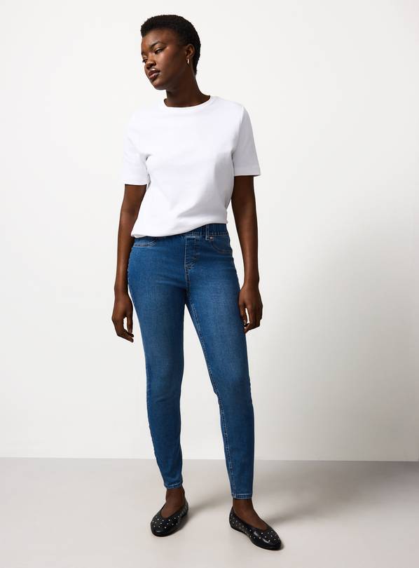 Mid Blue Denim Jeggings 24